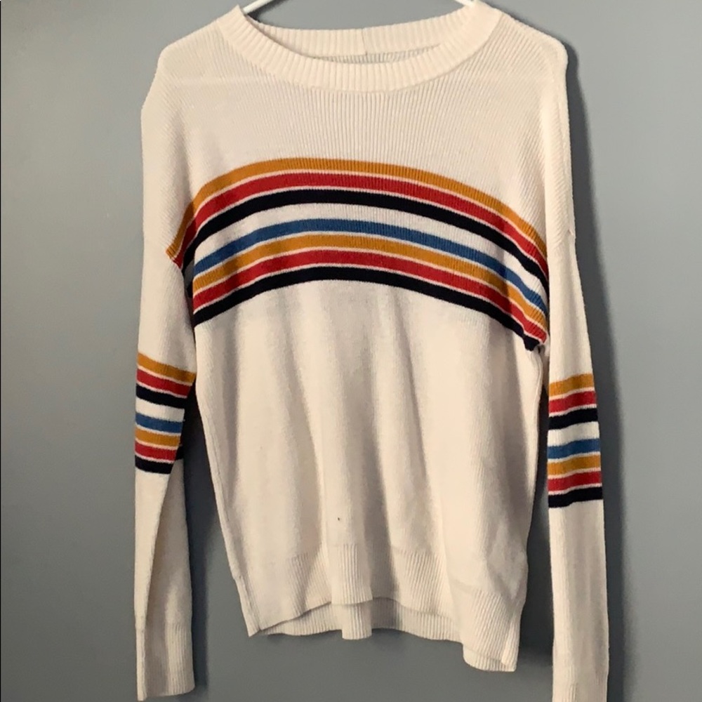 American Eagle Striped Long Sleeve